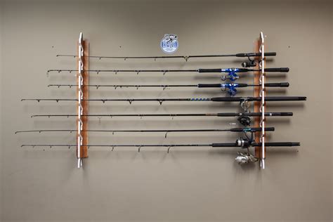 Teak Pattern Fishing Rod Rack — Big Daddy Fishing Rod Racks