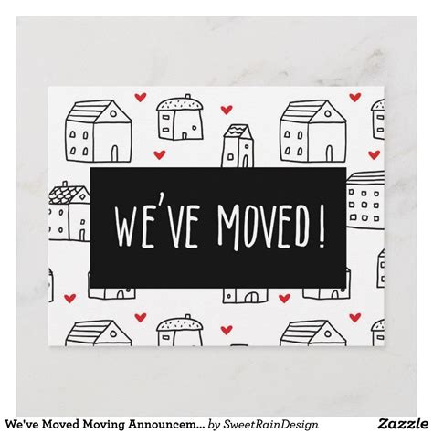 Moving Postcard Template