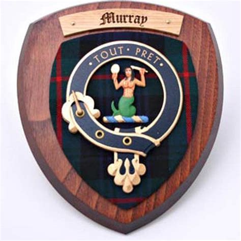 Murray Clan Crest Plaque – Tartan Shop