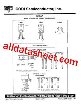 7805 Datasheet(PDF) - List of Unclassifed Manufacturers