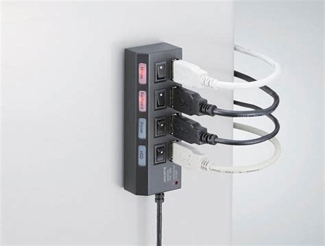 Elecom Power Strip Styled USB Hub | Gadgetsin