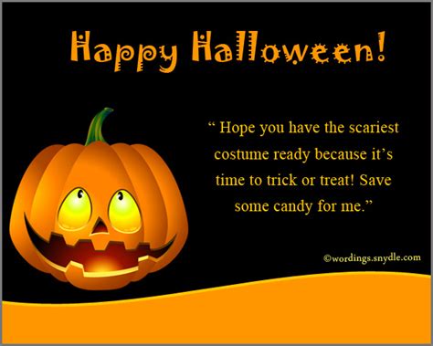 Happy Halloween Greetings – Wordings and Messages