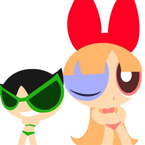 Blossom and Buttercup at the Beach by XxBallisticoxX on DeviantArt