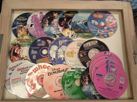 VINTAGE KIDS PC Games Disney, Dora, Clifford & More CD-ROM Educational $6.99 - PicClick