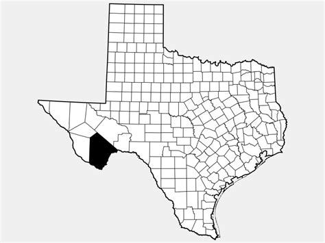 Brewster County, TX - Geographic Facts & Maps - MapSof.net