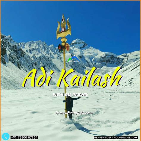 Adi Kailash Yatra with Om Parvat | HeavenRidersIndia