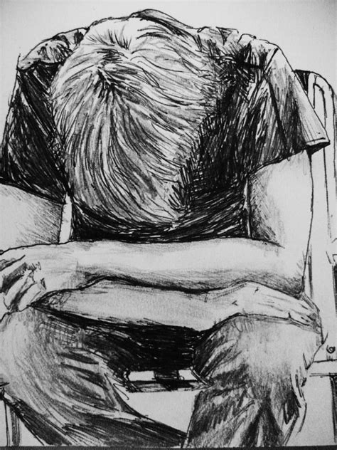 Lonely Boy Sketch at PaintingValley.com | Explore collection of Lonely Boy Sketch