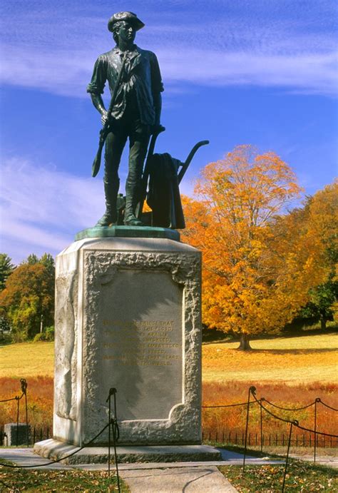 The Minute Man statue by Daniel Chester French - Minute Man National Historical Park (U.S ...