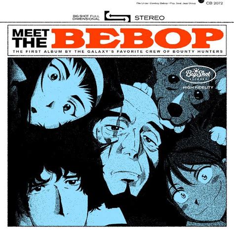 Cowboy Bebop Album Covers Based On Classic Vinyl | Cowboy bebop, Cowboy bepop, Retro poster