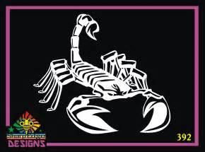 Scorpion Design #4 Vinyl Decal