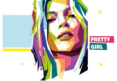 Pretty Girl vector wpap 146036 Vector Art at Vecteezy