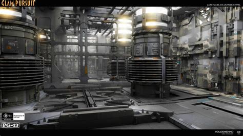 Spaceship - Engine room by Voloshenko on DeviantArt