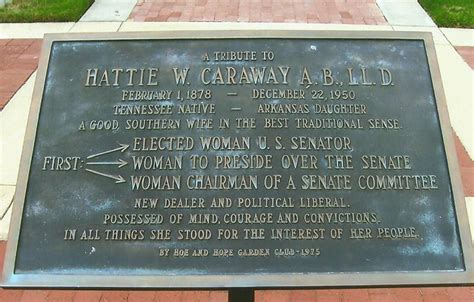 Caraway Tribute - Encyclopedia of Arkansas