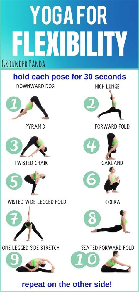 10 Minute Beginner Yoga Routine for Flexibility (+ Free PDF) | Yoga ...