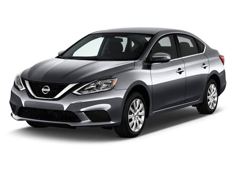 Image: 2017 Nissan Sentra SV CVT Angular Front Exterior View, size ...