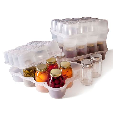 JarBox for Pint & Quart Jars | Canning jar storage, Jar storage, Canning jars