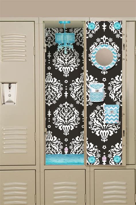 Decor School Locker Decorations With Floral Decorations Or Simple Engraving On Locker ...