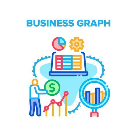 Business Graph Vector Concept Color Illustration 17370429 Vector Art at ...