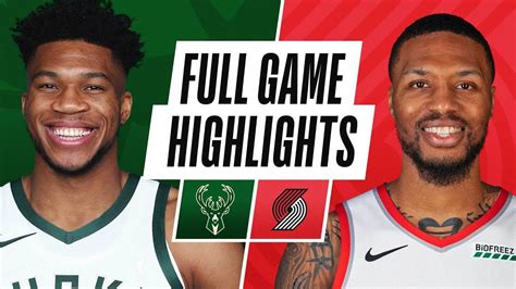 BUCKS at BLAZERS | FULL GAME HIGHLIGHTS | April 2, 2021 - YouTube