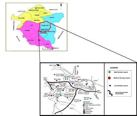 Map of Enugu Urban (Source: Enugu State Survey Department). | Download ...