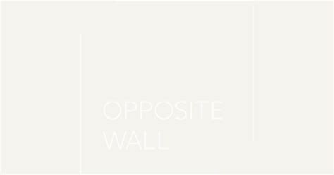 Opposite Wall - Posters, Frames & Wallpapers | Minimalist Wall Art