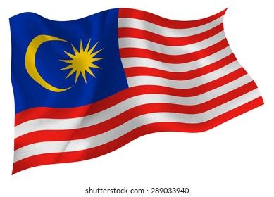 Malaysia Flag Flag Stock Vector (Royalty Free) 289033940