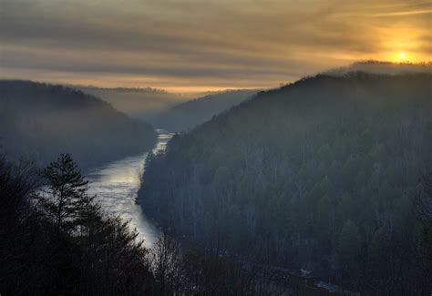 Sunrise, Cumberland River, Cumberland Falls State Resort P… | Flickr