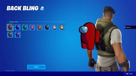 Fortnite Among Us Backbling | Skinny Ninja Mom