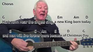 Mary's Boy Child - Christmas carol cover - GUITAR LESSON play-along ...