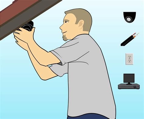 3 Ways to Install a Security Camera System for a House - wikiHow