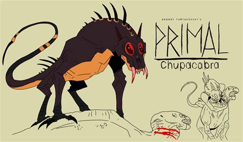 Genndy tartakovsky primal chupacabra style. by LilburgerD4 on DeviantArt