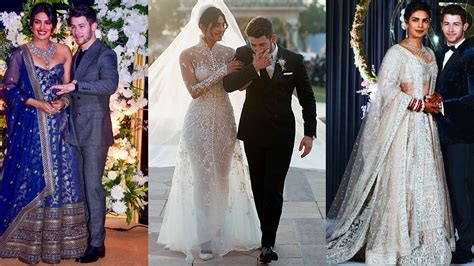 Every Wedding Outfit Priyanka Chopra Has Worn So Far | Marie Claire