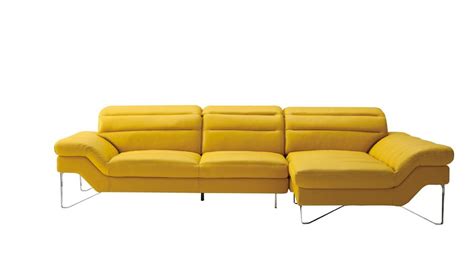 Modern Fabric Sectional Sofa Left Facing Chaise VIG Divani Casa ...