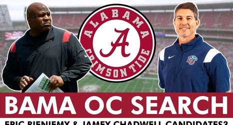 Alabama Football Rumors: Eric Bieniemy & Jamey Chadwell Alabama OC Candidates? + 2024 Schedule