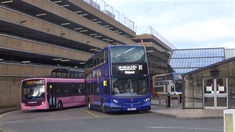 Peterborough Bus Station Feb 2017 - YouTube