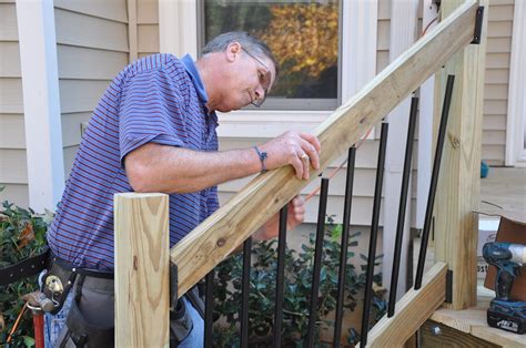 How To Install Deck Stairs Railing at Melissa Eudy blog