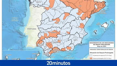 El mapa de la sequía en España: estas son las comunidades con ...