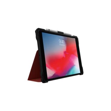 MAXCases Extreme Folio-X for iPad 9th Gen 10.2" (Red)