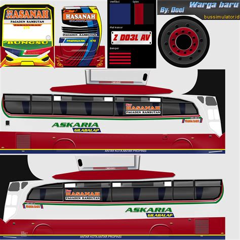 Download Livery Bus Simulator Indonesia Truck Campers - IMAGESEE