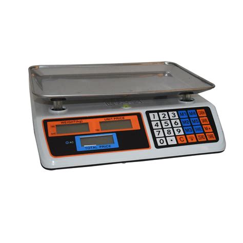 Scale, digital scale calibration weighing scale 40kg - KaroutExpress