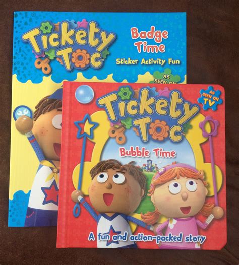 Win a Tickety Toc story and sticker book