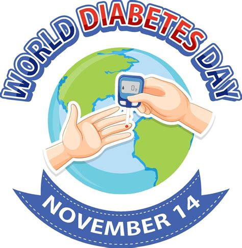 World Diabetes Day Logo Design 11119675 Vector Art at Vecteezy