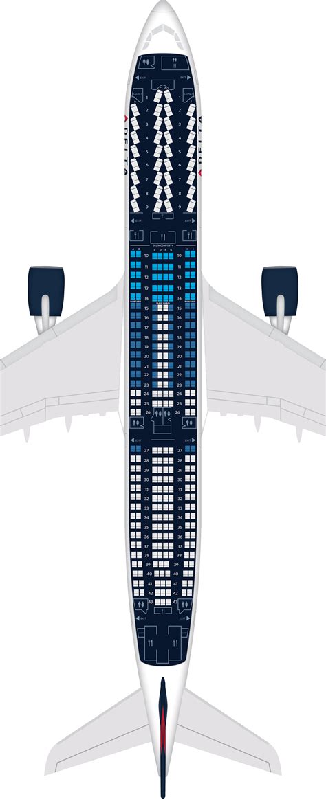 Airbus A330-300 Seat Maps, Specs & Amenities | Delta Air Lines