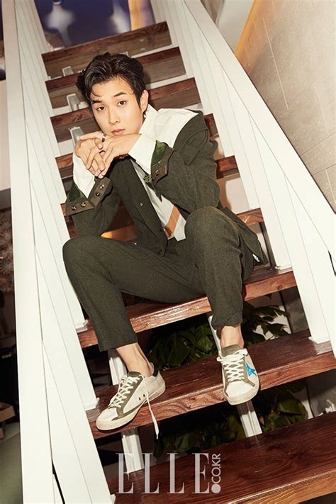 Choi Woo Shik; Train To Busan; Elle Magazine Korea | Korean actors, Korean male actors, Asian actors