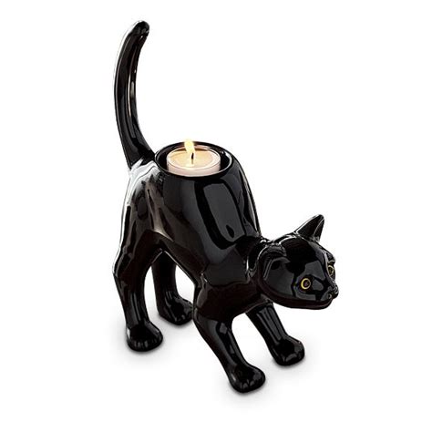 veroniquepartylite.partylite.fr Shop Category 1423 | Black cat halloween, Cat candle holder ...