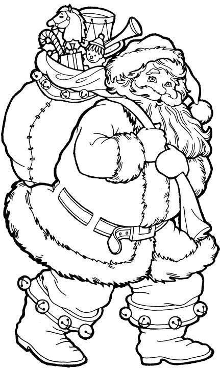 Père noêl | Printable christmas coloring pages, Santa coloring pages, Christmas coloring sheets