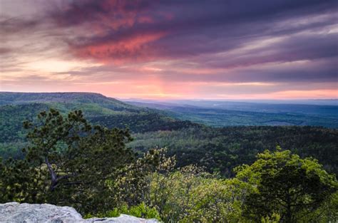 Sunset in the Ouachita Mountains (Ark.) [960x635] : EarthPorn