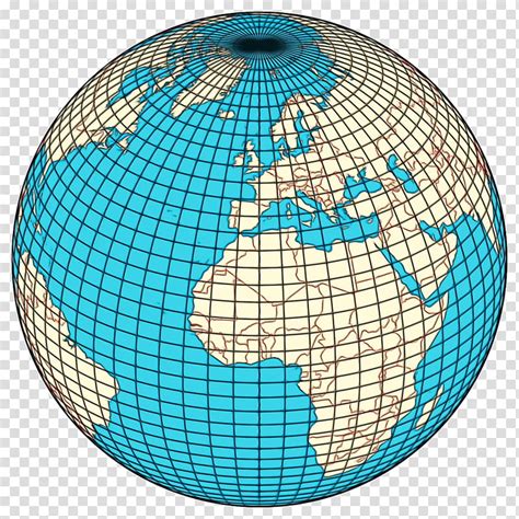 Geographic Coordinate System Map