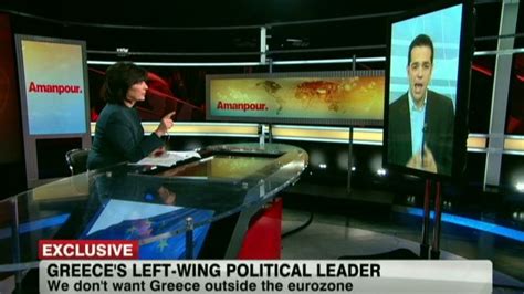 Greek leftist leader discusses his country. | CNN