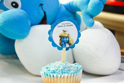 The smurfs Birthday Party Ideas | Photo 8 of 13 | Catch My Party